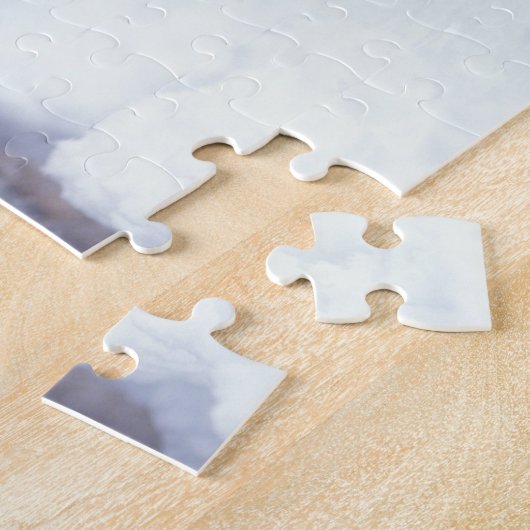 Puzzle Lynx dans la neige dans les contreforts (Côté)