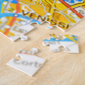 Puzzle Lyon, France (Côté)