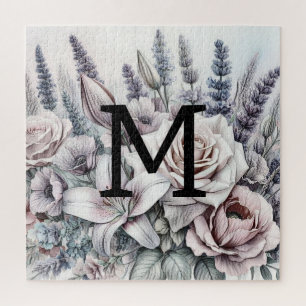 Puzzle Lys de lavande rose