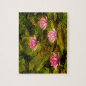 Puzzle Lys d'eau artistique, Californie (Vertical)