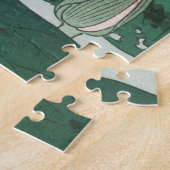 Puzzle Lys d'eau en bois japonais (Côté)