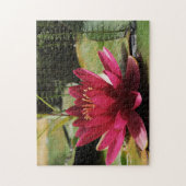 Puzzle Lys d'eau rose (Vertical)