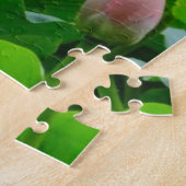 Puzzle Lys d'eau rose en floraison (Côté)