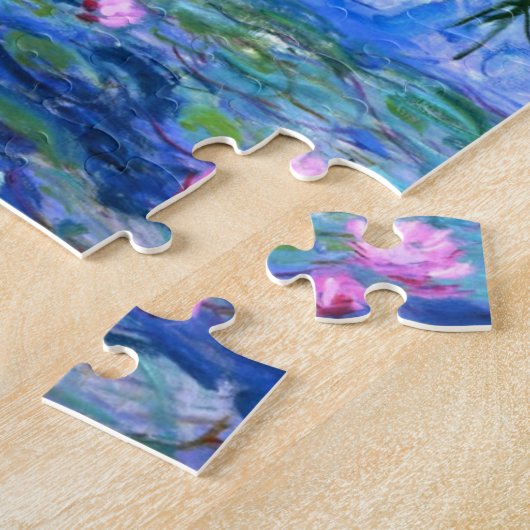 Puzzle Lys d'eau rose Monet (Côté)