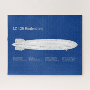 Puzzle LZ 129 Hindenburg - Plan directeur des avions ABD
