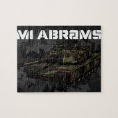 Puzzle M1 Abrams (Horizontal)