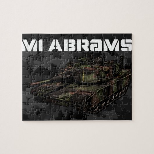 Puzzle M1 Abrams (Horizontal)