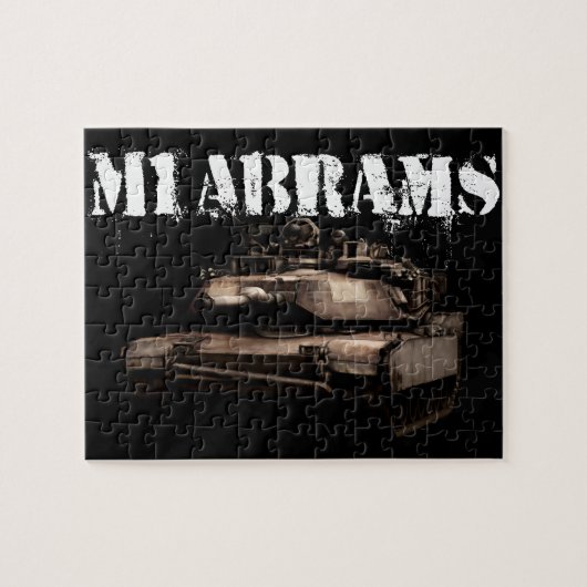 Puzzle M1 Abrams (Horizontal)
