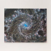 Puzzle M74 (M74) Galaxie | NGC 628 | MIRI | JWST (Horizontal)