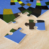 Puzzle M Blue (Côté)