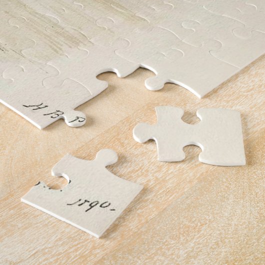 Puzzle M. Dormouse lit le journal (Côté)