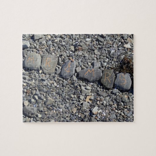 Puzzle M. et Mme Beach Rocks à Bar Harbour (Horizontal)