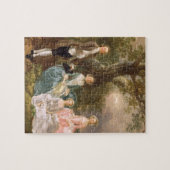 Puzzle M. et Mme John Gravenor et leurs filles, Eliz (Horizontal)