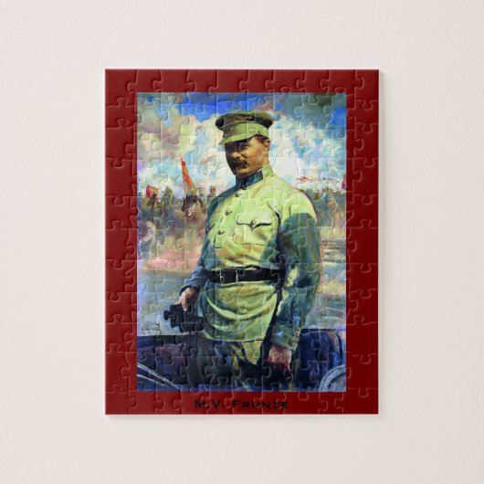 Puzzle M. Frunze - officier soviétique, Armée rouge - CCC (Vertical)