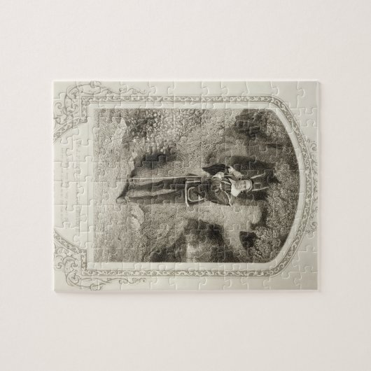 Puzzle M.J.P. Harley comme Touchstone, scène 1 de l'acte (Horizontal)