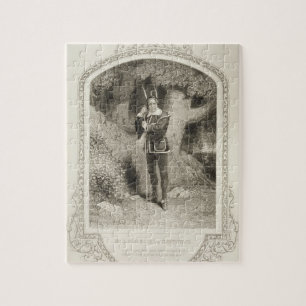 Puzzle M.J.P. Harley comme Touchstone, scène 1 de l'acte