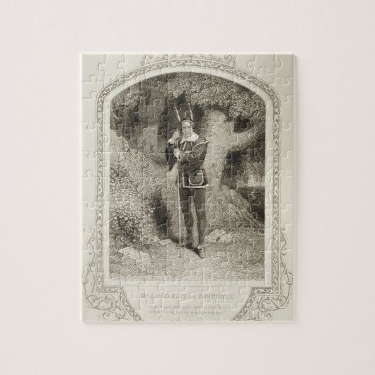 Puzzle M.J.P. Harley comme Touchstone, scène 1 de l'acte (Vertical)