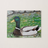 Puzzle M. Mallard Peinture de canard (Horizontal)