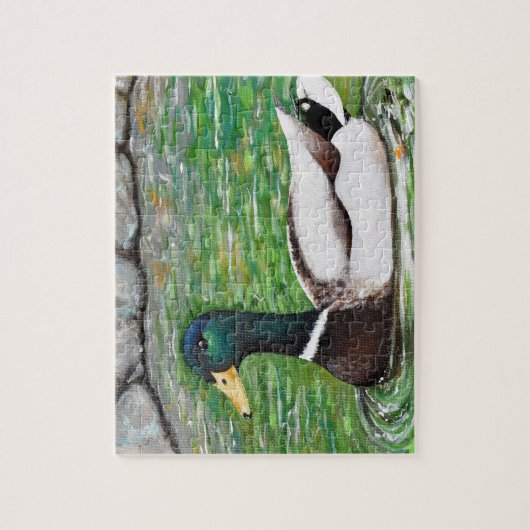 Puzzle M. Mallard Peinture de canard (Vertical)