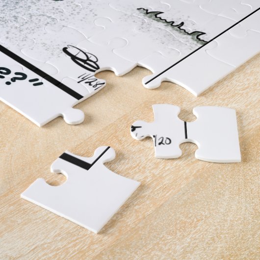 Puzzle M. & Mme Claus Comment tout a commencé Jigsaw Puzz (Côté)