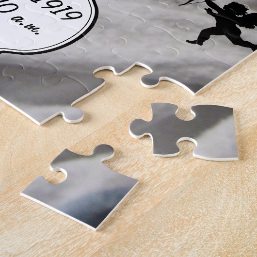 Puzzle M. Mustache Lil Man Baby Boy Statistiques (Côté)