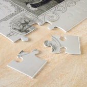 Puzzle M. Phelps comme Hamlet et Mlle Glyn comme Reine (Côté)