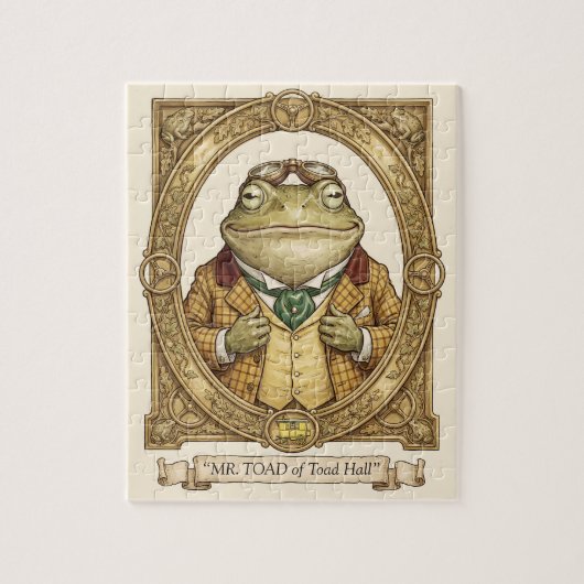 Puzzle M. Toad de Toad Hall Vent dans les saules (Vertical)