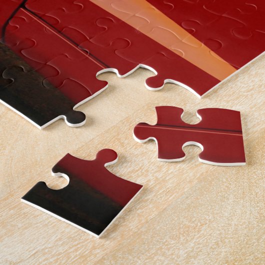 Puzzle Ma Corvette rouge (Côté)