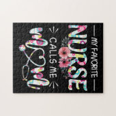 Puzzle Ma infirmière préférée m'appelle maman (Horizontal)