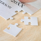 Puzzle Ma première photo bébé de Noël ajouter nom année m (Côté)