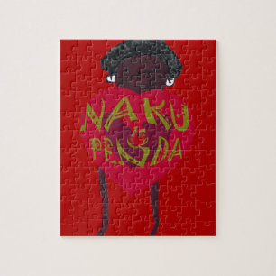 Puzzle Ma Saint Valentin vous aime Nakupenda Kenya Swahil