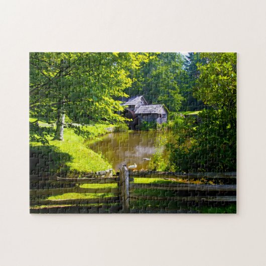 Puzzle Mabry Mills Virginie. (Horizontal)