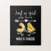 Puzzle Mac & Cheese Shirt Funny Mac et Cheese Lover Cadea (Vertical)