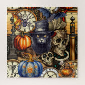 Puzzle Macabre Mashup : Steampunk Halloween délices (Vertical)
