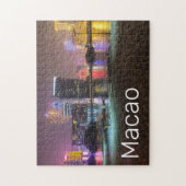 Puzzle Macao Casino Skyline Panorama Chine Nuit (Vertical)