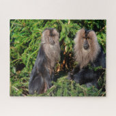 Puzzle Macaques à long queue balinaise. (Horizontal)