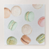 Puzzle Macarons colorés : Doux Motif en chute. (Horizontal)