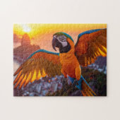 Puzzle Macaw (Horizontal)