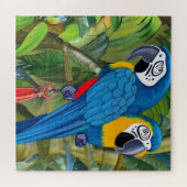 Puzzle Macaws bleus (Horizontal)