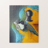 Puzzle Macaws in love (Vertical)