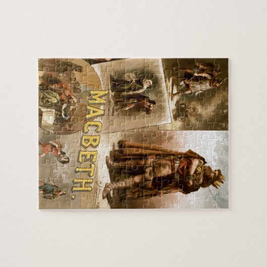 Puzzle Macbeth de William Shakespeare (Horizontal)
