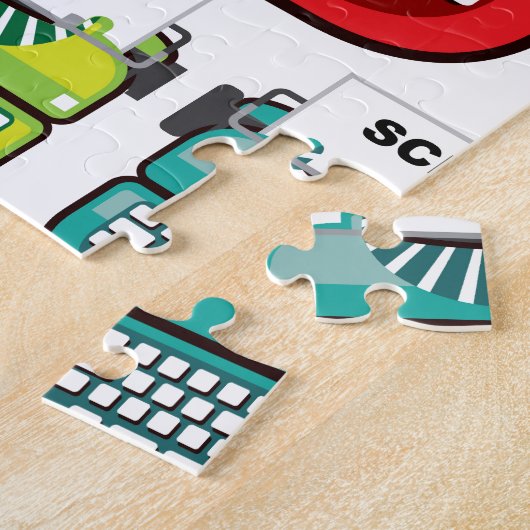 Puzzle Machine à écrire de manuscrit (Côté)