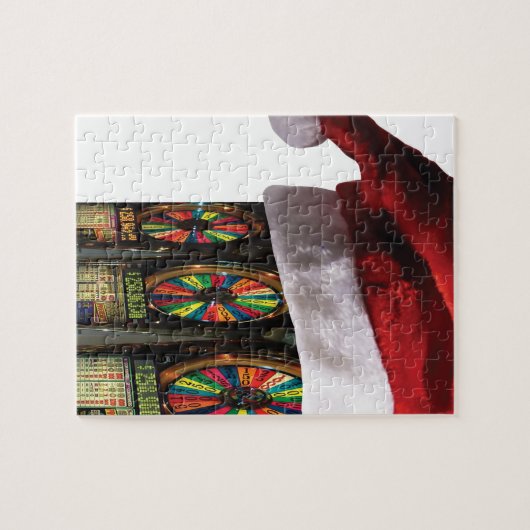 Puzzle Machine à sous de Noël (Horizontal)