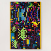 Puzzle Machine de mort d'arcade en patrouille - Art de Ke (Vertical)