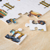 Puzzle Machinerie de construction  (Côté)