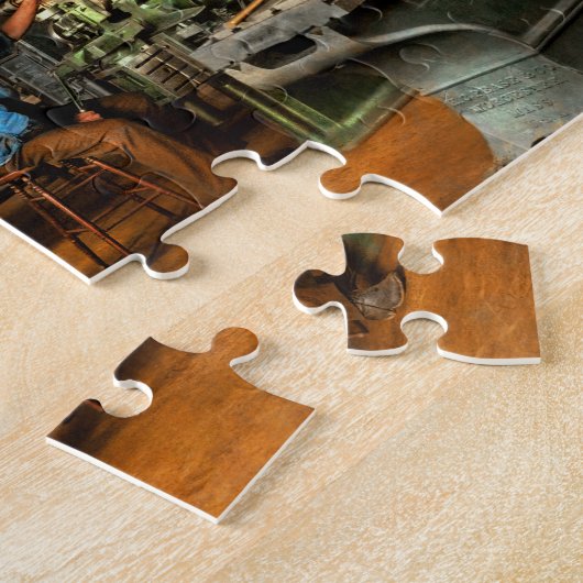 Puzzle Machiniste - Formation - École Machiniste 1899 (Côté)