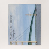 Puzzle Mackinac Bridge MI, le puissant Mac (Vertical)