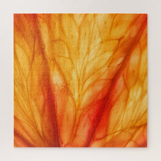 Puzzle Macro aux agrumes : Orange de sang Abstrait. (Vertical)