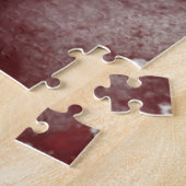 Puzzle Macro baies congelées, texture de closeup. (Côté)
