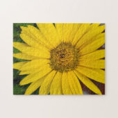 Puzzle Macro de fleur jaune (Horizontal)